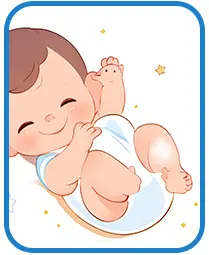 幼儿腿部白斑康复案例图片